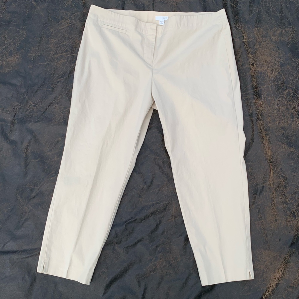 J.Jill very nice cotton blend khaki pants 16 petite